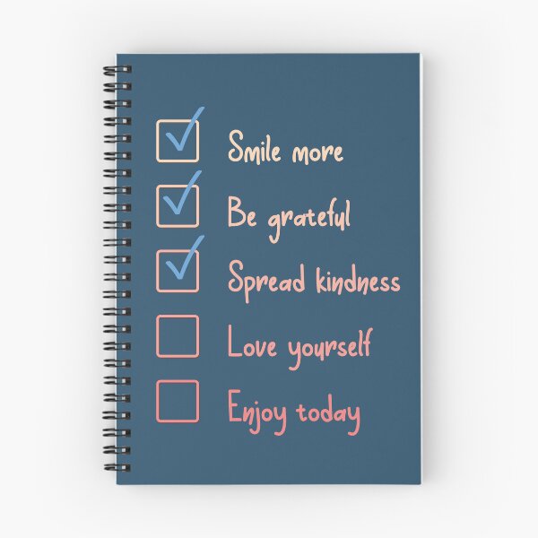 Item preview, Daily Positivity (Navy) designed and sold by Botaniq Studio.