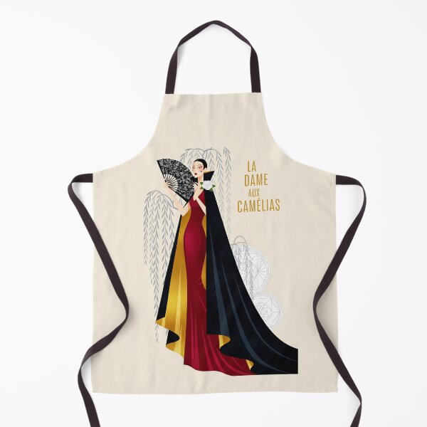 Item preview, After Erté - LA DAME AUX CAMÉLIAS (The Lady of the Camellias) designed and sold by elektronen.