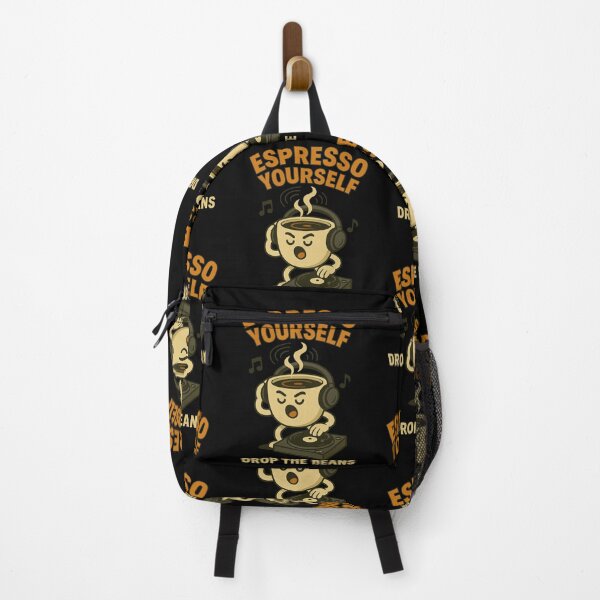 Item preview, Espresso Yourself – Drop the Beans designed and sold by Camp Chaos by Wharf Wreckers.