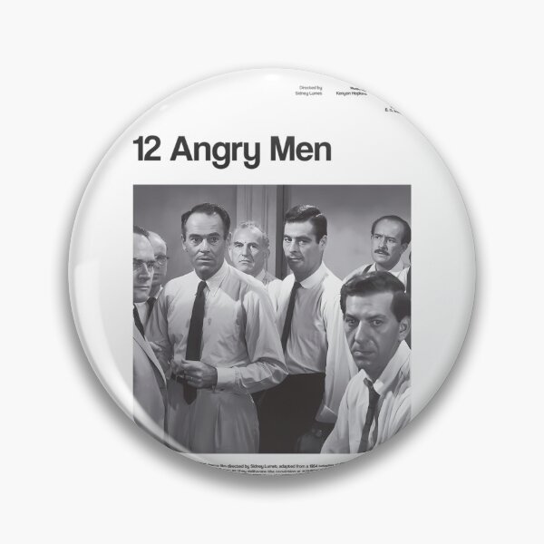 Item preview, 12 Angry Men Movie Poster designed and sold by GilbertPeter.
