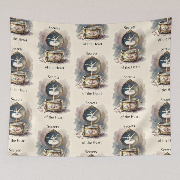 Item preview, Watercolor Music Box with Vintage Ballerina designed and sold by Ciervo Primavera.