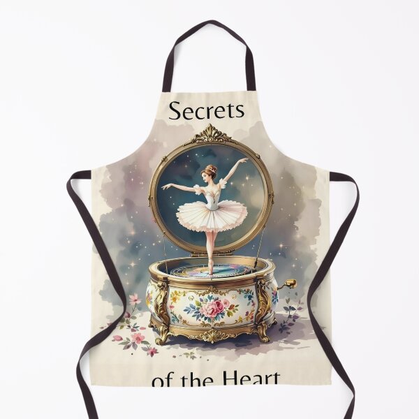 Item preview, Watercolor Music Box with Vintage Ballerina designed and sold by Ciervo Primavera.
