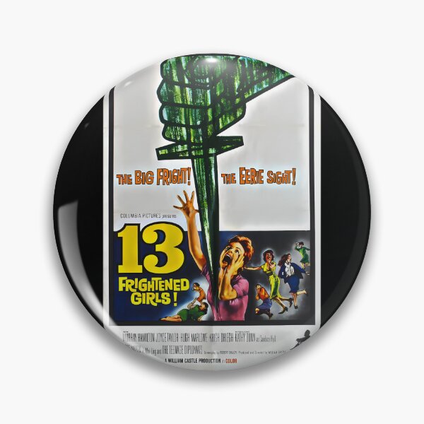 Item preview, 13 Frightened Girls - 1963 - Vintage Movie Poster designed and sold by GilbertPeter.