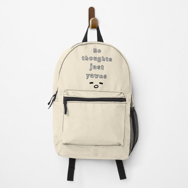 Item preview, No Thoughts Just Yawns – Minimal Low Battery Club Design designed and sold by mintmono-studio.