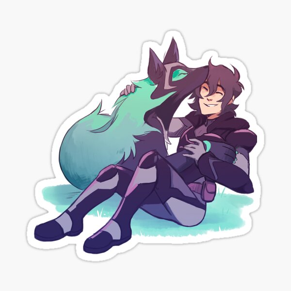 Cosmic Wolf Sticker