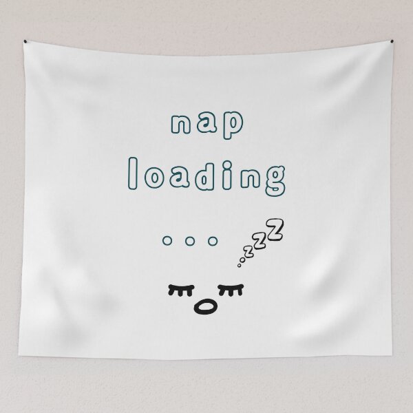 Item preview, Nap Loading – Funny Low Battery Club design designed and sold by mintmono-studio.