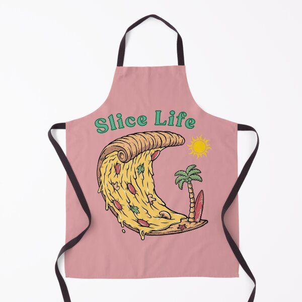 Item preview, Slice Life Pizza Wave T-Shirt designed and sold by Ivy Luxe.