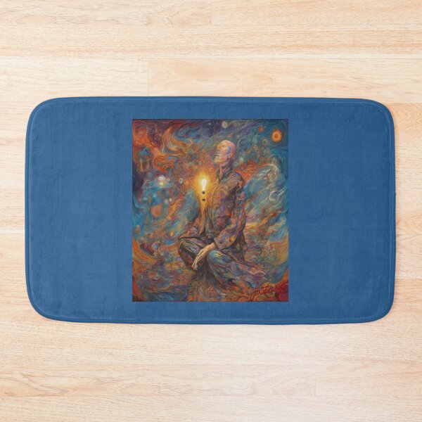 Item preview, "Inner Light: Meditative Journey in a Psychedelic Vortex" designed and sold by Artisticanvas.