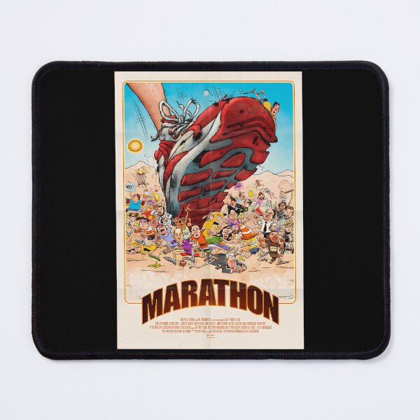 Item preview, 70S80S Retro Movie Poster Marathon Comedy Film designed and sold by DomenicoBraun.