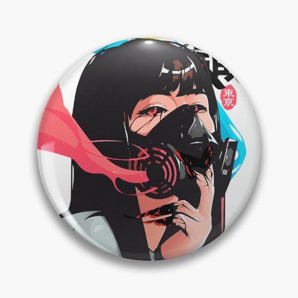 Artikelvorschau, Gasmaske Vaporwave Cyberpunk entworfen und verkauft von ShurikenStar.