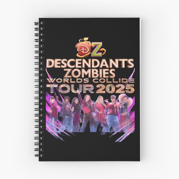Item preview, Descendants Zombies Worlds Collide Tour 2025 designed and sold by ErinFahlgd20.