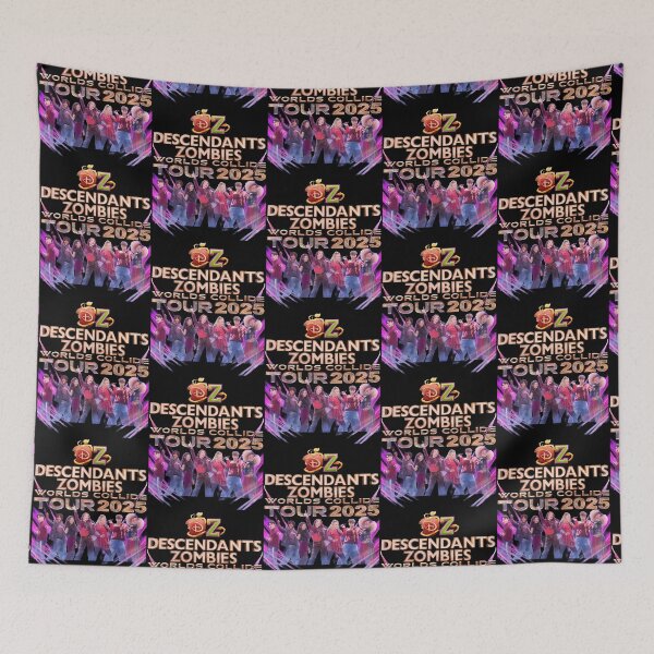 Item preview, Descendants Zombies Worlds Collide Tour 2025 designed and sold by ErinFahlgd20.