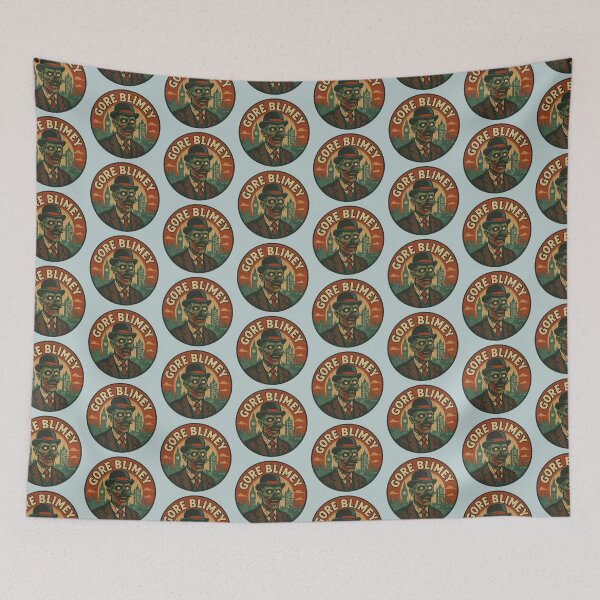Item preview, Gore Blimey – Zombie Gentleman London Horror designed and sold by hangmeart.