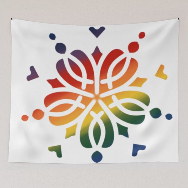 Item preview, Rainbow Geometry  designed and sold by Vanessa Hogle.