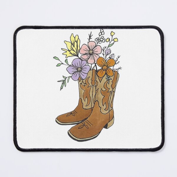 Item preview, Floral Boots Design designed and sold by Cora Worthington Art.