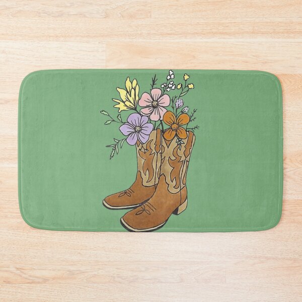 Item preview, Floral Boots Design designed and sold by Cora Worthington Art.