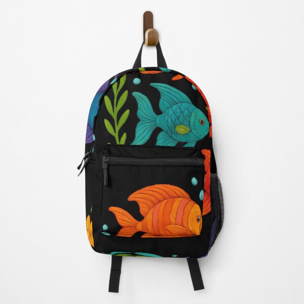 Item preview, School Of Colourful Embroidered Fish designed and sold by Lacy2Donne.