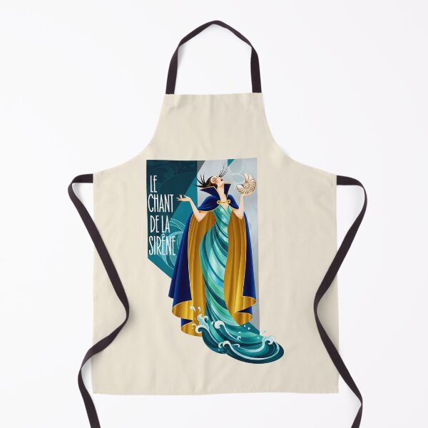 Item preview, After Erté - LE CHANT DE LA SIRÈNE (The Siren's Song) designed and sold by elektronen.