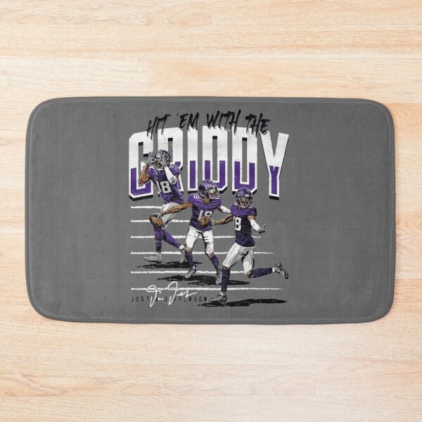 Item preview, Hit them wit Justin Jefferson designed and sold by jennyjeffried.