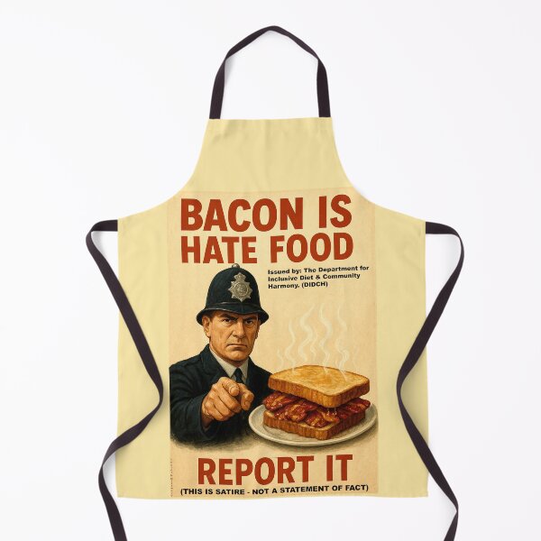 Item preview, Bacon is Hate Food designed and sold by Pictures With A Message.