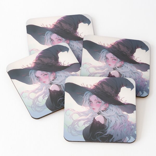Item preview, Witch girl anime designed and sold by iWallGlow.