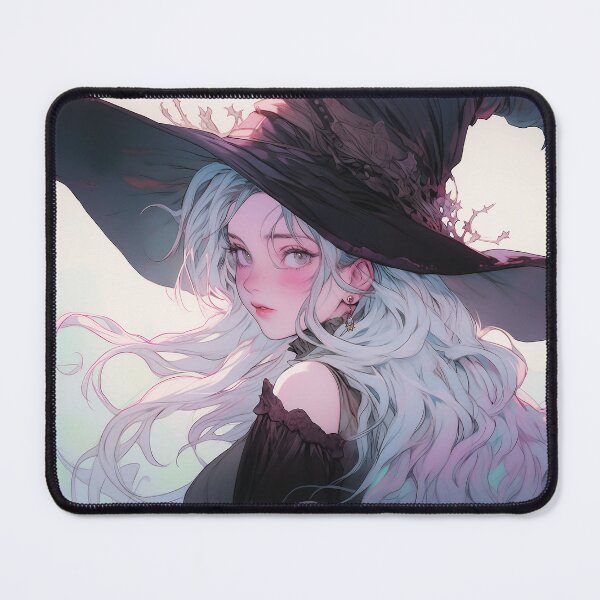 Item preview, Witch girl anime designed and sold by iWallGlow.