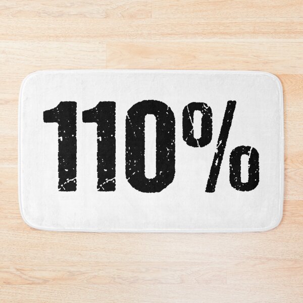 Item preview, 110% in Grunge Typography designed and sold by Memes N Lore .