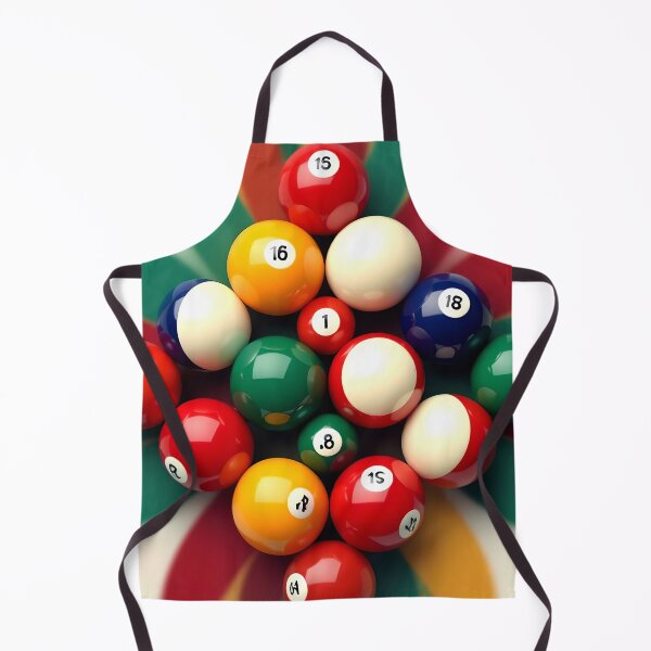 Item preview, billiard ball abstract colorful design designed and sold by SmashingDeals.