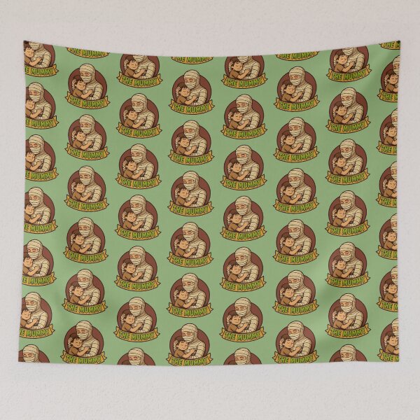 Item preview, The Mummy – Cute Retro Badge Hug Design designed and sold by hangmeart.