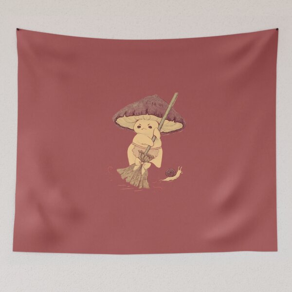 Item preview, Angy-Mushroom-Does-Not-Like-To-Clean designed and sold by HellaKoster.