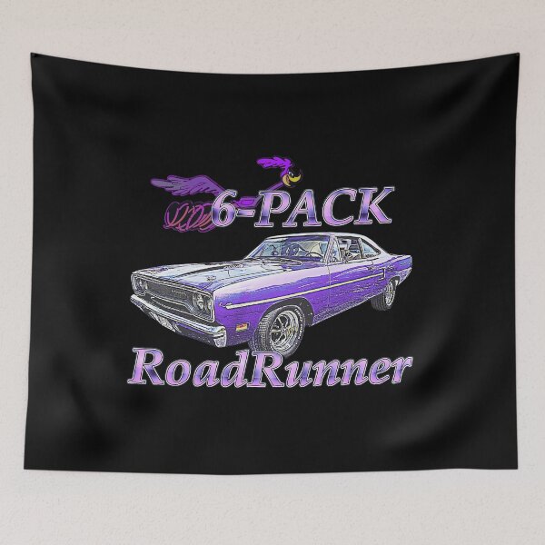 Item preview, Roadrunner 6 Pack American Muscle Classic Car designed and sold by indyaquoc.