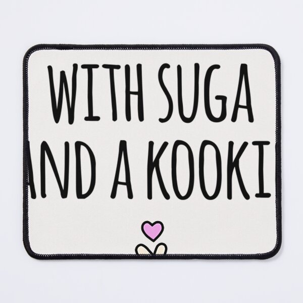 Item preview, A Cup Of Tae With Suga A Kookie Korean Hangul designed and sold by ThomasHuntsberr.