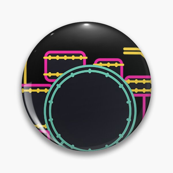 Item preview, Neon Drum Kit designed and sold by JeroenCrackles.