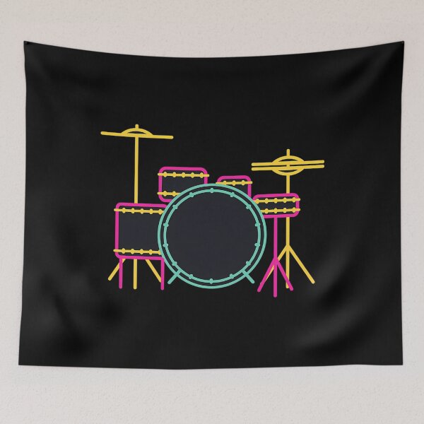 Item preview, Neon Drum Kit designed and sold by JeroenCrackles.
