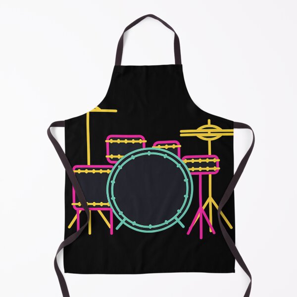 Item preview, Neon Drum Kit designed and sold by JeroenCrackles.