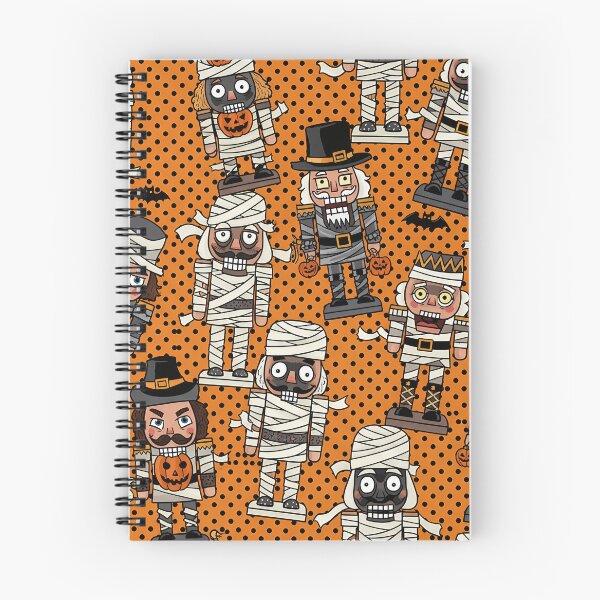 Item preview, Funny Mummy Nutcracker Halloween Seamless Pattern designed and sold by ThomasHuntsberr.