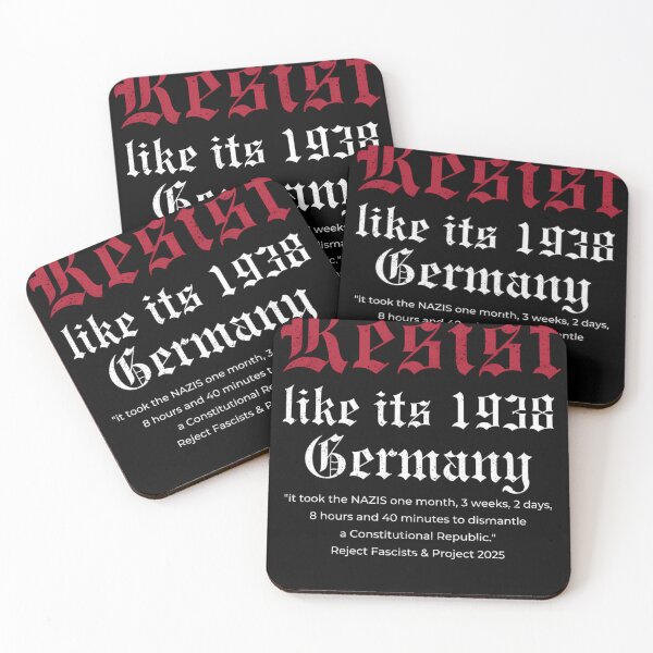 Artikelvorschau, Lustiges Resist-Zitat „Resist Like It’s Germany“ entworfen und verkauft von ThomasHuntsberr.