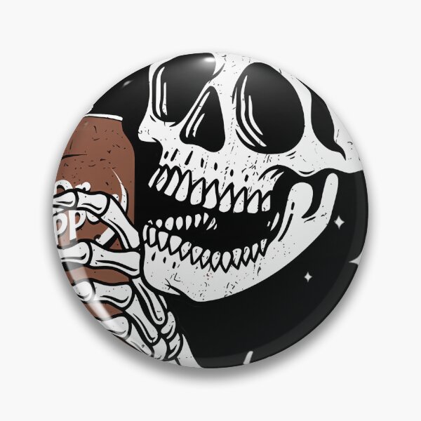 Item preview, Funny Till Death Dr. Pepper Skeleton Halloween Christmas designed and sold by ThomasHuntsberr.