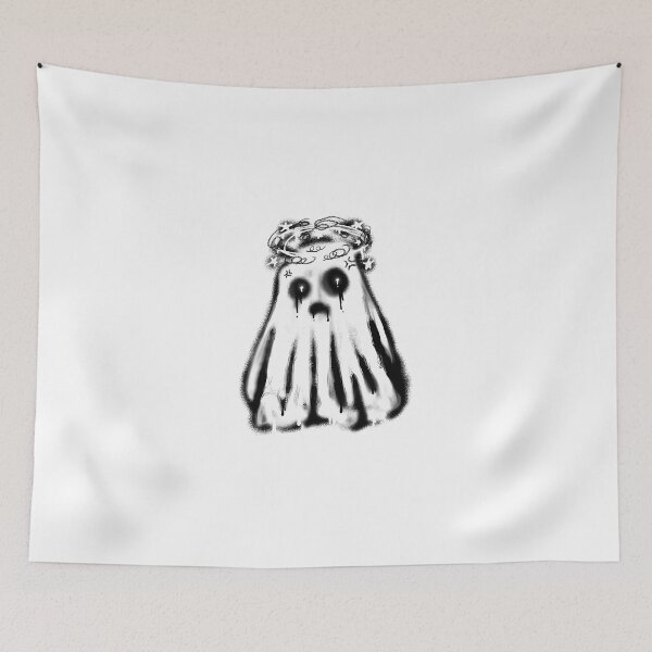 Artikelvorschau, Cute Ghost Big Eye Streetwear Spooky Cute Halloween Design entworfen und verkauft von KarlaHesserato.