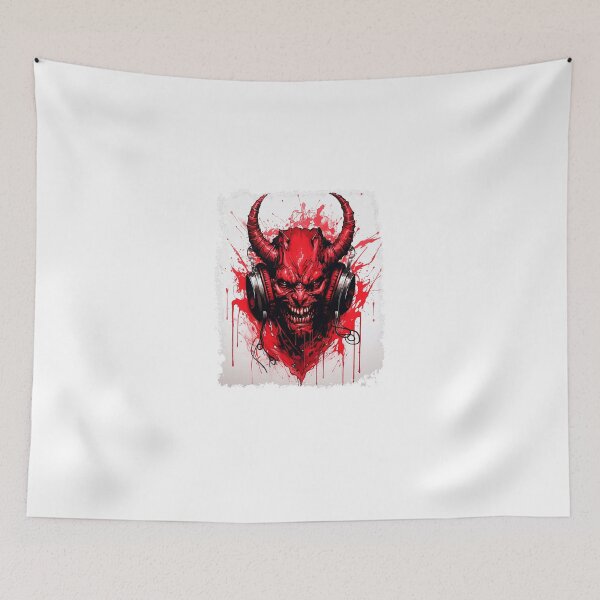 Item preview, Devil Red Demon designed and sold by TranJiMKhue.