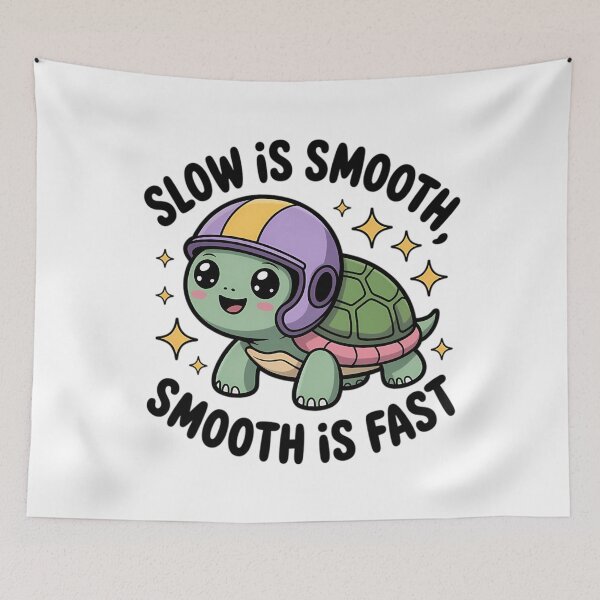 Item preview, Slow Is Smooth Smooth Is Fast designed and sold by Lacy2Donne.