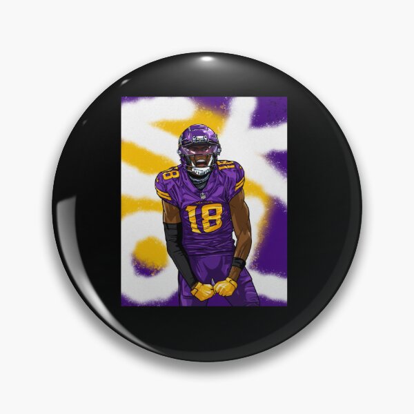 Item preview, Justin Jefferson Vikings Skol designed and sold by jennyjeffried.