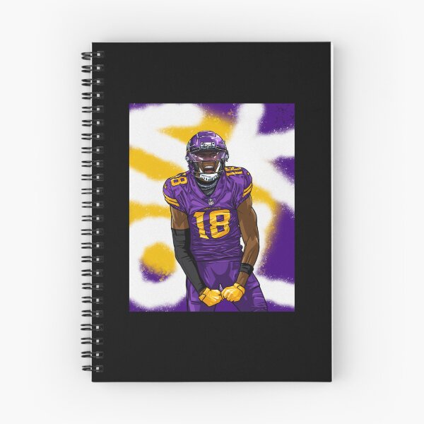 Artikelvorschau, Justin Jefferson Vikings Skol entworfen und verkauft von jennyjeffried.