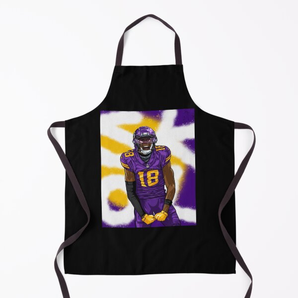 Artikelvorschau, Justin Jefferson Vikings Skol entworfen und verkauft von jennyjeffried.