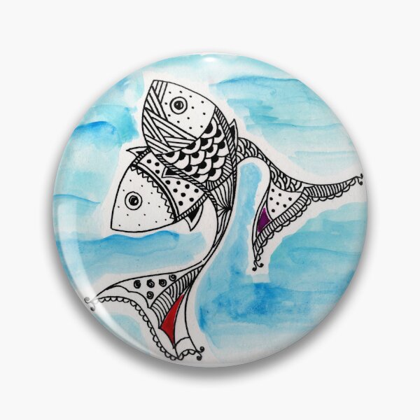 Item preview, Two Fish Line Art designed and sold by PriyankaMehta11.