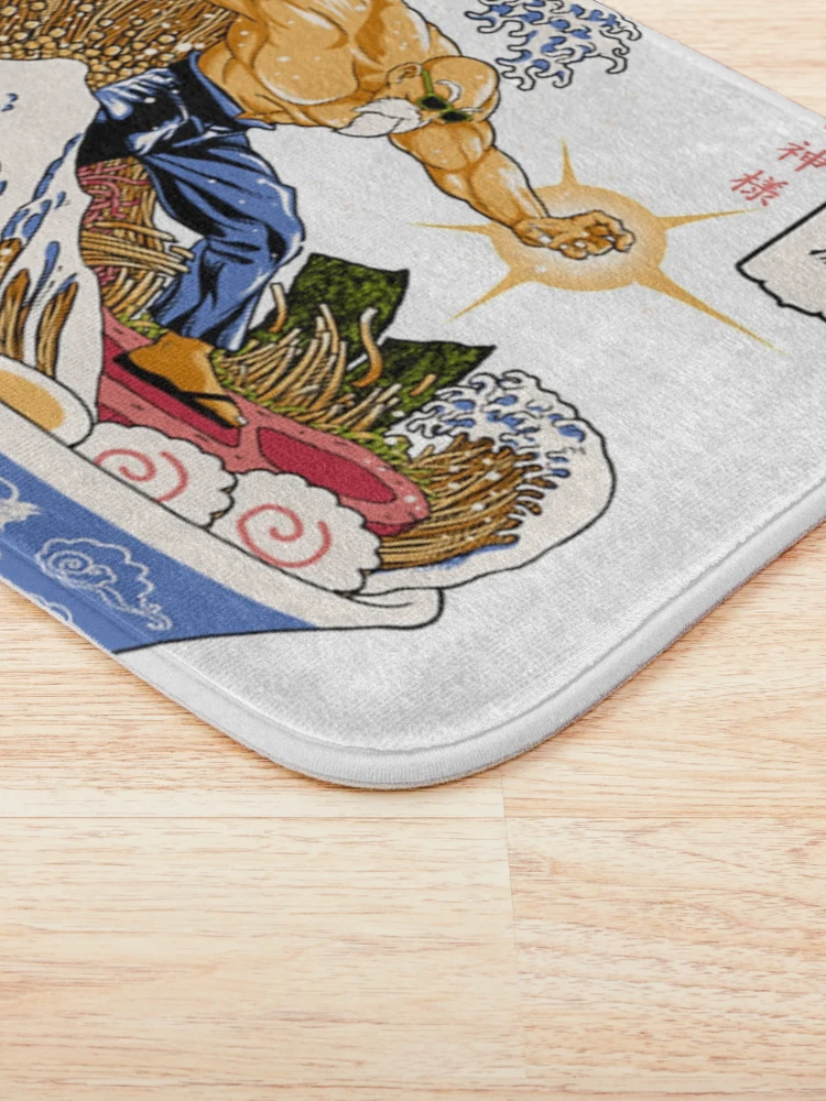 Thumbnail 3 of 6, Bath Mat, Ramen Roshi designed and sold by Rahuowe.