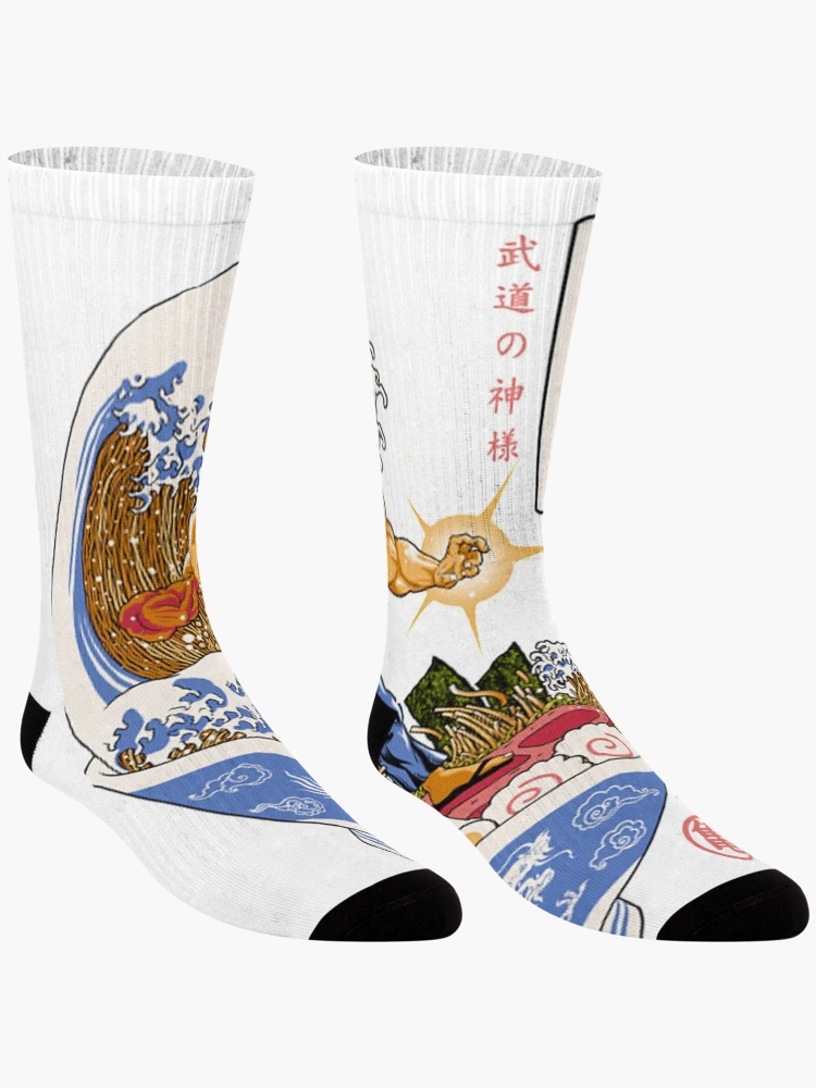 Thumbnail 3 of 5, Socks, Ramen Roshi designed and sold by Rahuowe.