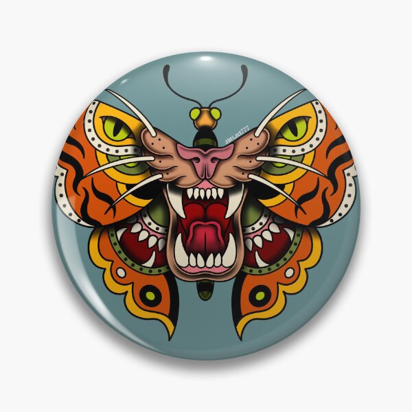 Item preview, tiger moth designed and sold by AdriArt777.