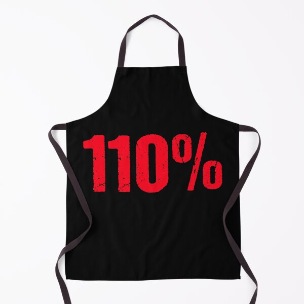 Item preview, 110% in Grunge Red Typography designed and sold by Memes N Lore .