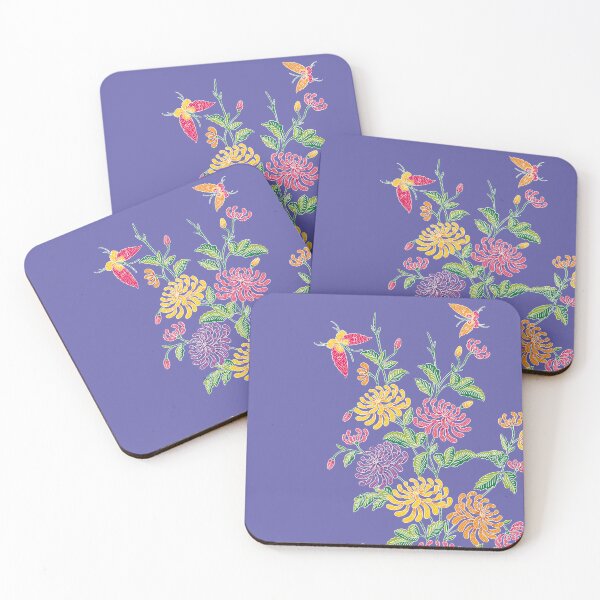 Item preview, Nyonya Chrysanthemum Batik Pattern  designed and sold by YoungLWorkshop.